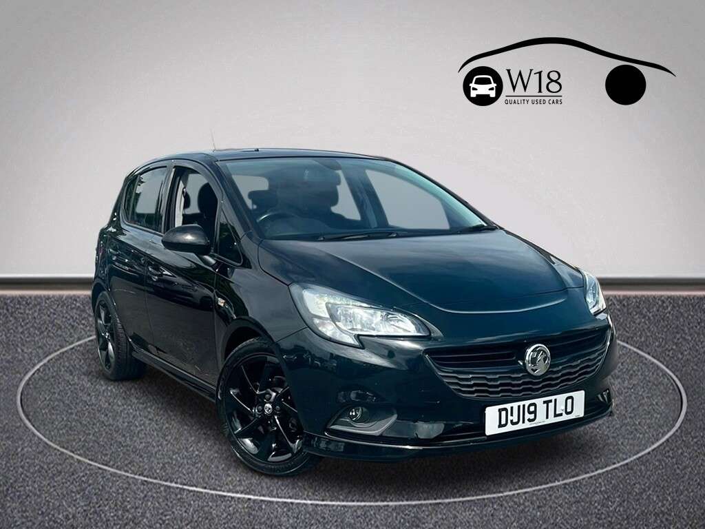 A 2019 VAUXHALL CORSA 1.4i ecoTEC SRi VX Line Nav Black Hatchback 5dr Petrol Manual Euro 6 (90 ps A 2019 VAUXHALL CORSA 1.4i ecoTEC SRi VX Line Nav Black Hatchback 5dr Petrol Manual Euro 6 (90 ps