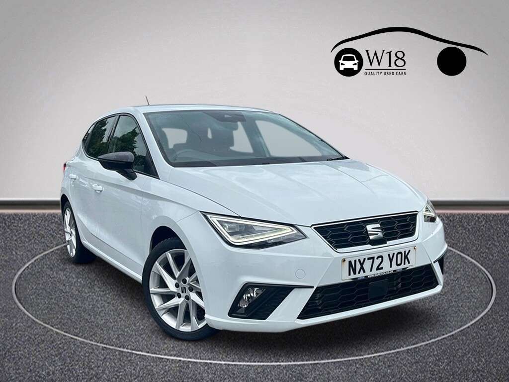 A 2022 SEAT IBIZA 1.0 TSI FR Hatchback 5dr Petrol Manual Euro 6 (s/s) (110 ps) A 2022 SEAT IBIZA 1.0 TSI FR Hatchback 5dr Petrol Manual Euro 6 (s/s) (110 ps)