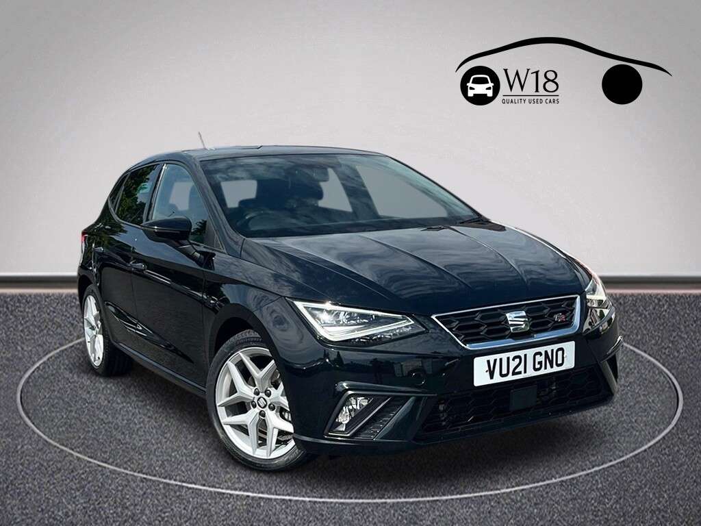 A 2021 SEAT IBIZA 1.0 TSI FR Hatchback 5dr Petrol Manual Euro 6 (s/s) (110 ps) A 2021 SEAT IBIZA 1.0 TSI FR Hatchback 5dr Petrol Manual Euro 6 (s/s) (110 ps)