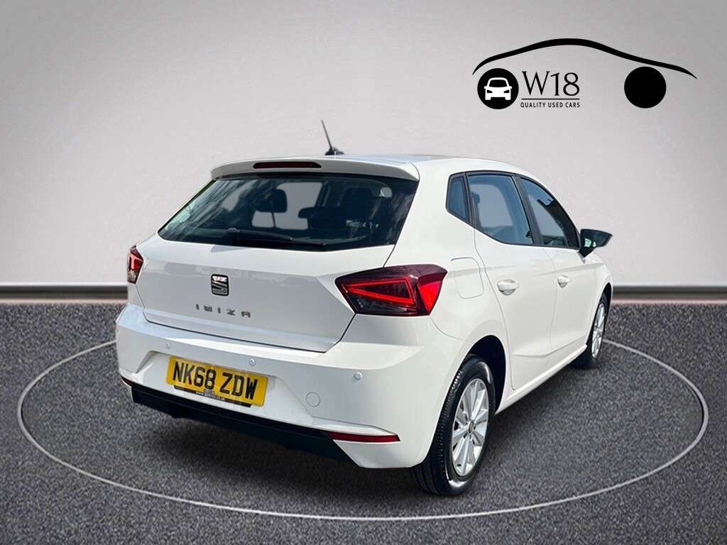 A 2018 SEAT IBIZA 1.0 TSI SE Technology Hatchback 5dr Petrol Manual Euro 6 (s/s) GPF (95 ps) A 2018 SEAT IBIZA 1.0 TSI SE Technology Hatchback 5dr Petrol Manual Euro 6 (s/s) GPF (95 ps)