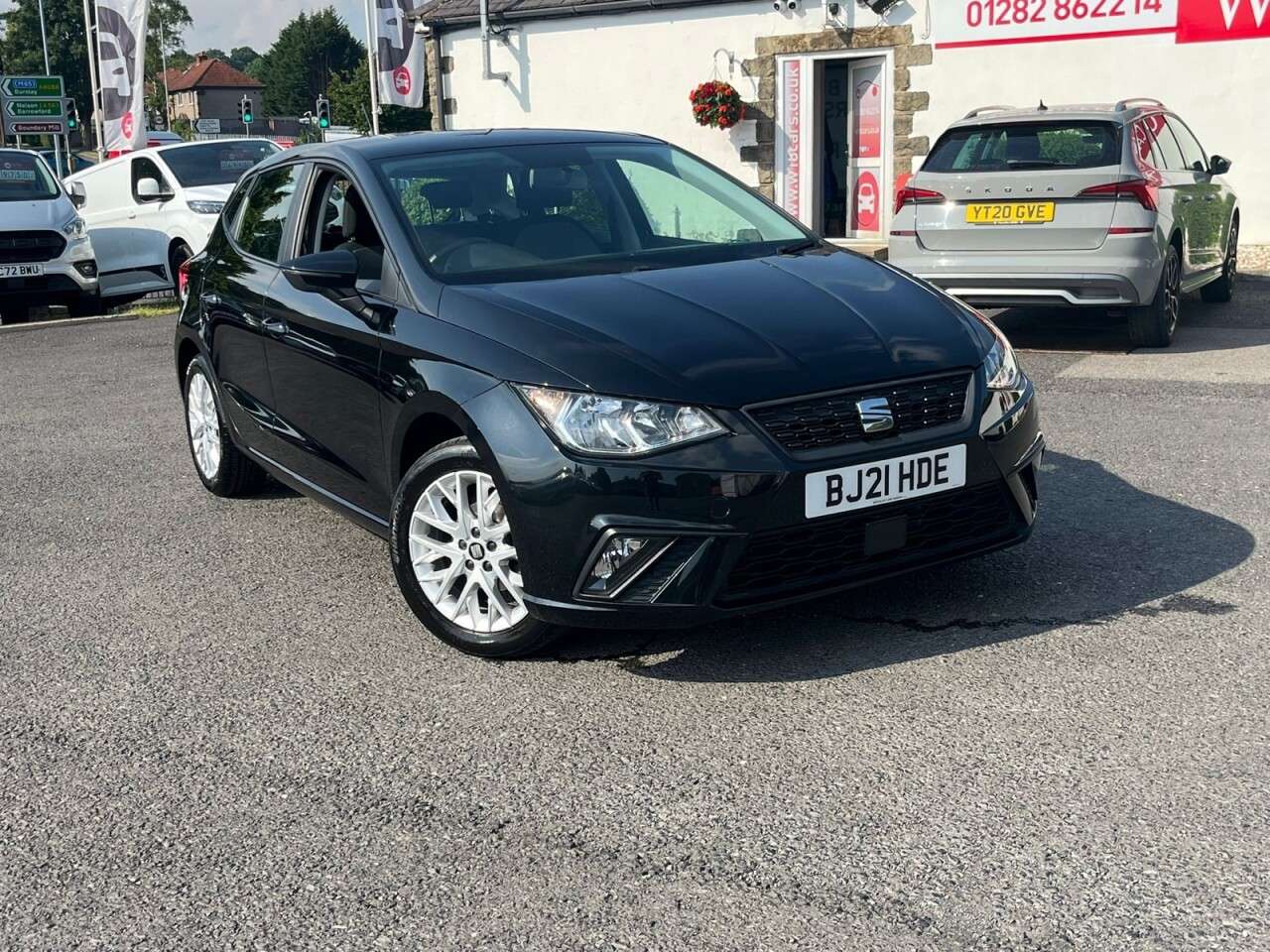 A 2021 SEAT IBIZA 1.0 TSI SE Technology Hatchback 5dr Petrol Manual Euro 6 (s/s) GPF (95 ps) A 2021 SEAT IBIZA 1.0 TSI SE Technology Hatchback 5dr Petrol Manual Euro 6 (s/s) GPF (95 ps)