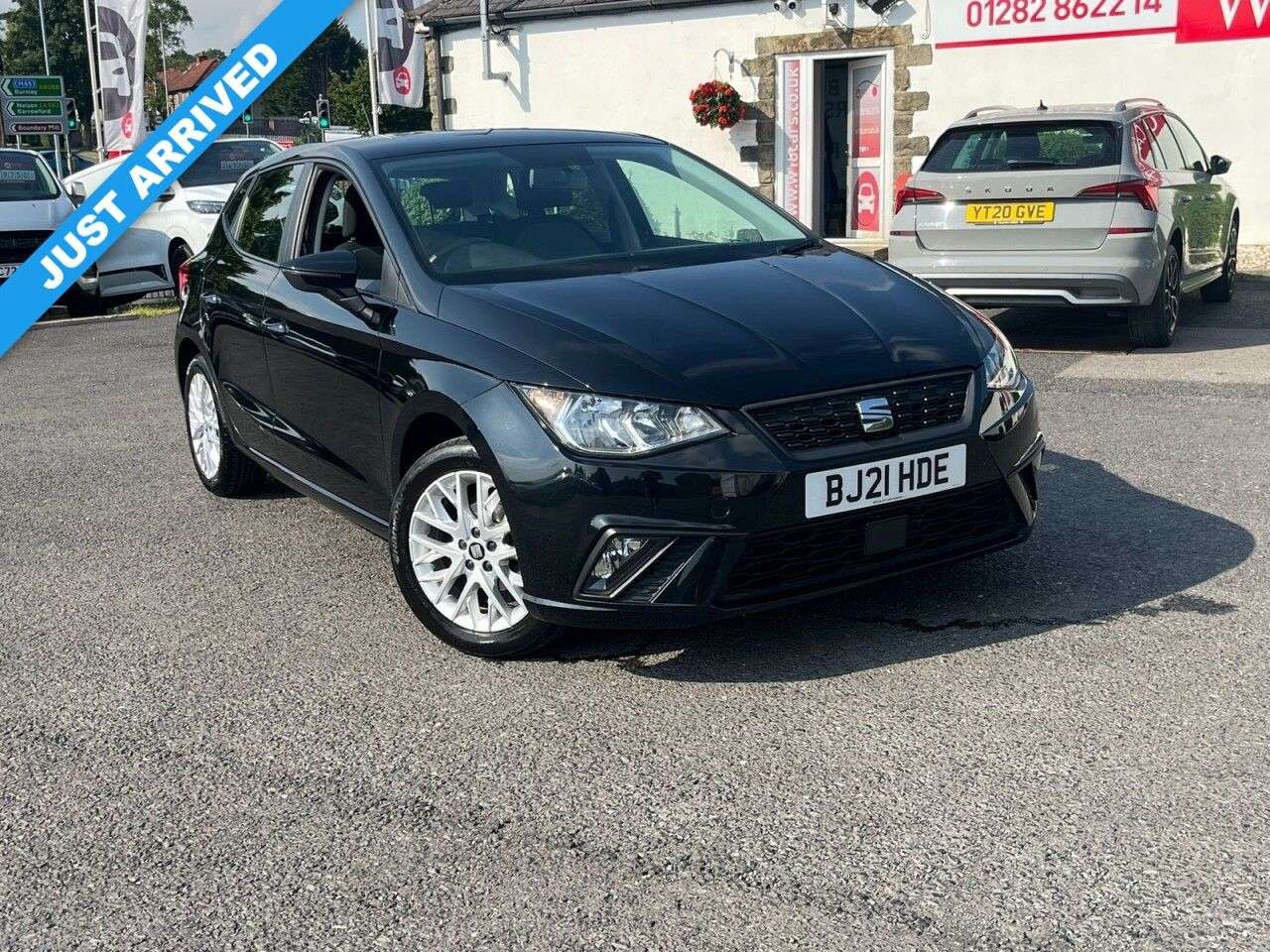 A 2021 SEAT IBIZA 1.0 TSI SE Technology Hatchback 5dr Petrol Manual Euro 6 (s/s) GPF (95 ps) A 2021 SEAT IBIZA 1.0 TSI SE Technology Hatchback 5dr Petrol Manual Euro 6 (s/s) GPF (95 ps)