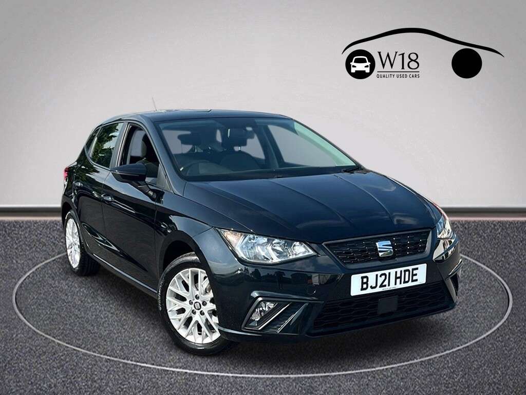 A 2021 SEAT IBIZA 1.0 TSI SE Technology Hatchback 5dr Petrol Manual Euro 6 (s/s) GPF (95 ps) A 2021 SEAT IBIZA 1.0 TSI SE Technology Hatchback 5dr Petrol Manual Euro 6 (s/s) GPF (95 ps)