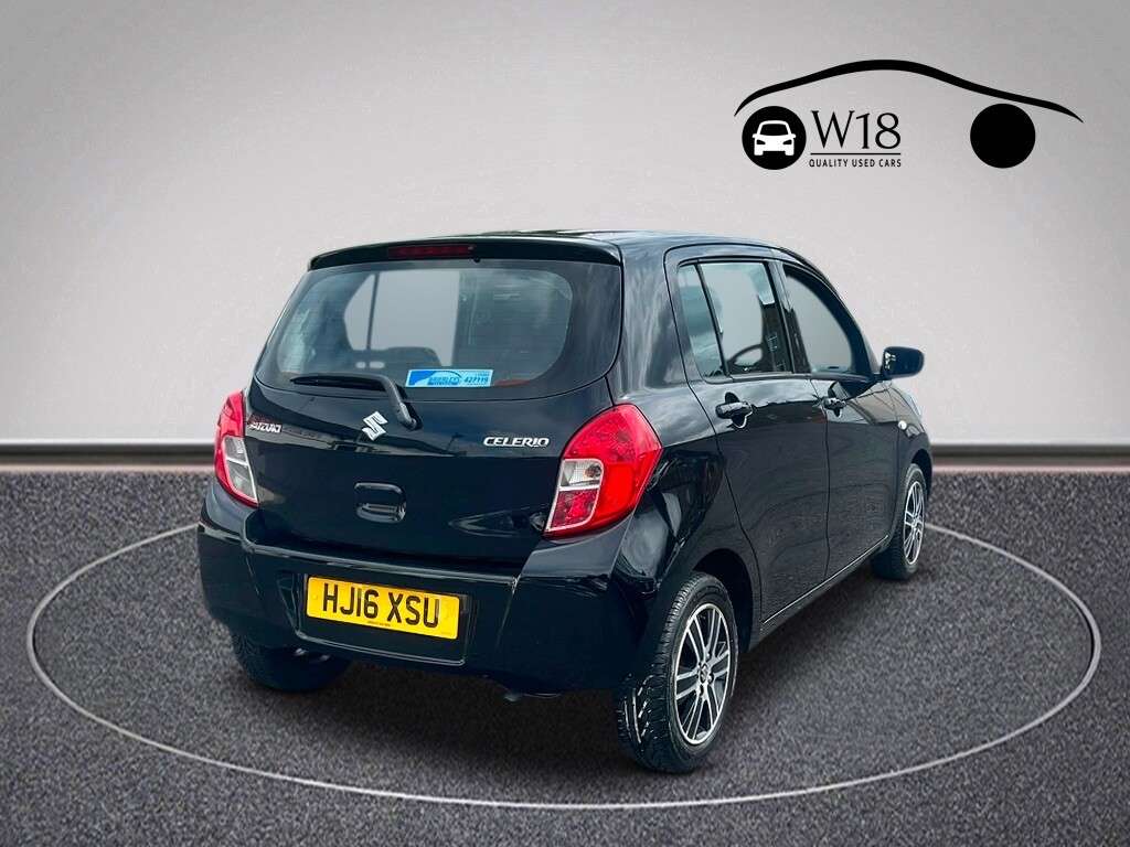 A 2016 SUZUKI CELERIO 1.0 SZ4 Hatchback 5dr Petrol Manual Euro 6 (68 ps) A 2016 SUZUKI CELERIO 1.0 SZ4 Hatchback 5dr Petrol Manual Euro 6 (68 ps)