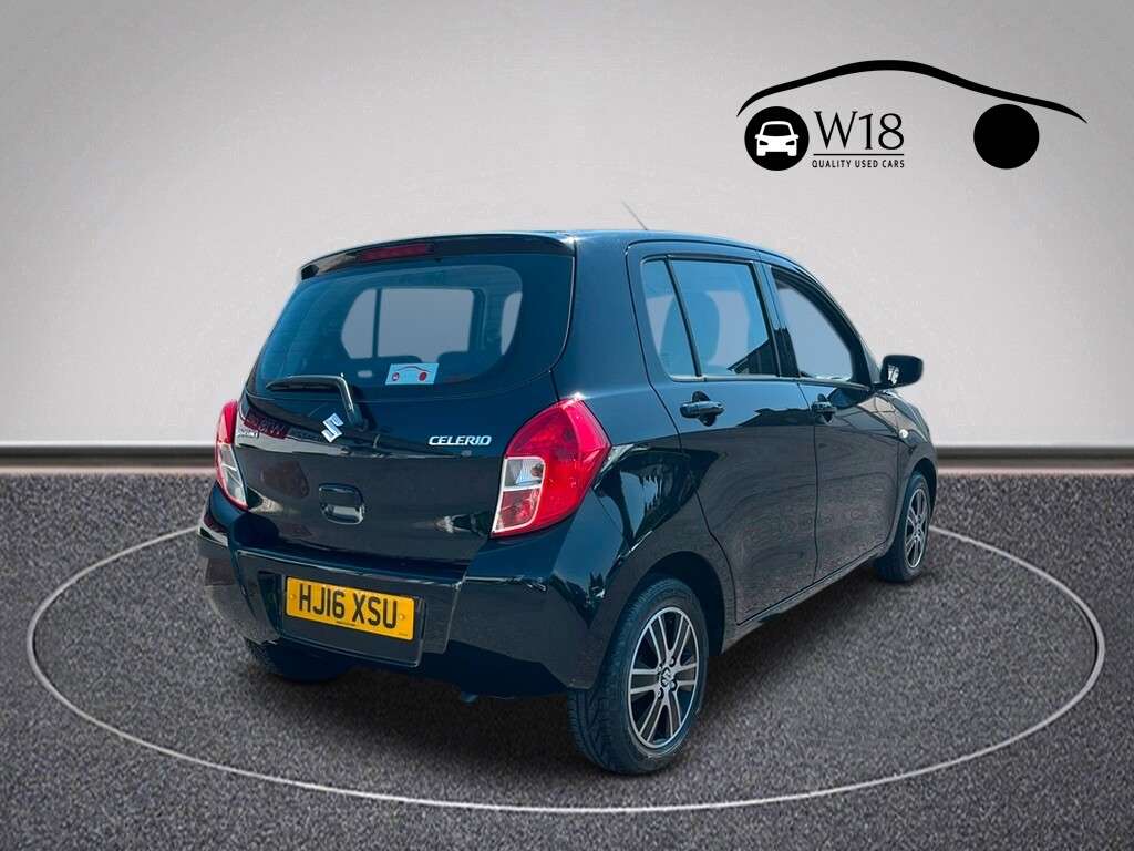 A 2016 SUZUKI CELERIO 1.0 SZ4 Hatchback 5dr Petrol Manual Euro 6 (68 ps) A 2016 SUZUKI CELERIO 1.0 SZ4 Hatchback 5dr Petrol Manual Euro 6 (68 ps)