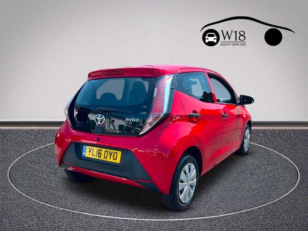 A 2016 TOYOTA AYGO 1.0 VVT-i x Hatchback 5dr Petrol Manual Euro 5 Euro 5 (68 ps) A 2016 TOYOTA AYGO 1.0 VVT-i x Hatchback 5dr Petrol Manual Euro 5 Euro 5 (68 ps)