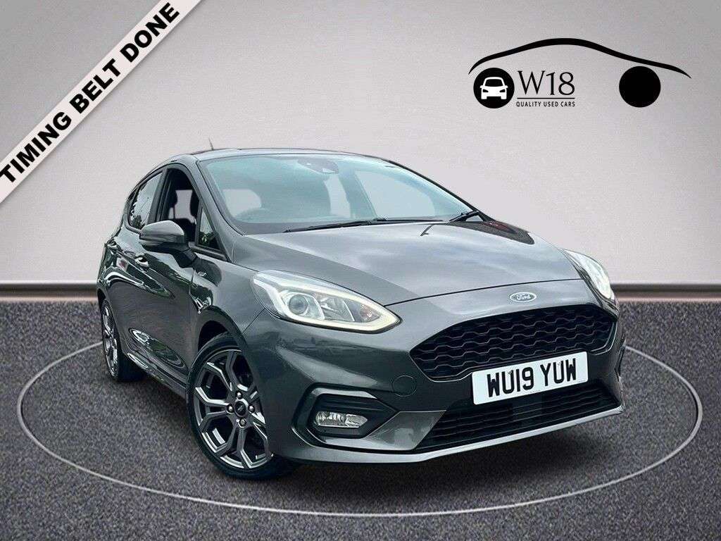 A 2019 FORD FIESTA 1.0T EcoBoost GPF ST-Line Hatchback 5dr Petrol Manual Euro 6 (s/s) (125 ps) A 2019 FORD FIESTA 1.0T EcoBoost GPF ST-Line Hatchback 5dr Petrol Manual Euro 6 (s/s) (125 ps)