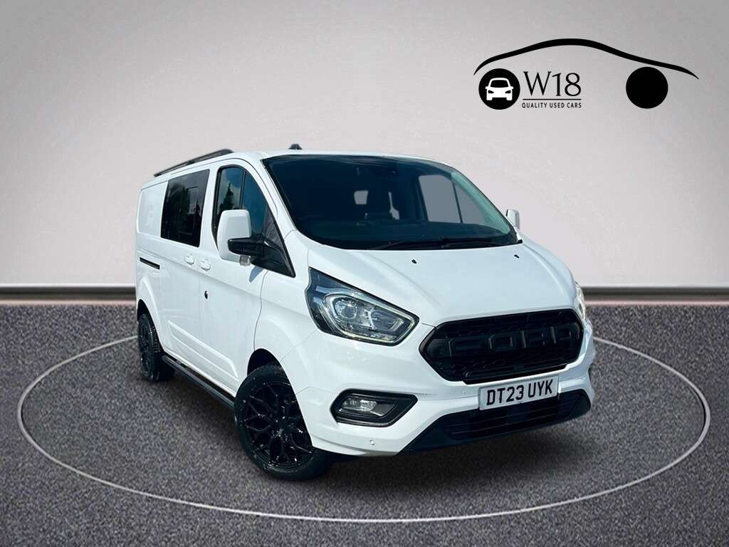 A 2023 FORD TRANSIT CUSTOM 2.0 320 EcoBlue Limited Crew Van Double Cab 5dr Diesel Manual L2 H1 Euro 6 A 2023 FORD TRANSIT CUSTOM 2.0 320 EcoBlue Limited Crew Van Double Cab 5dr Diesel Manual L2 H1 Euro 6