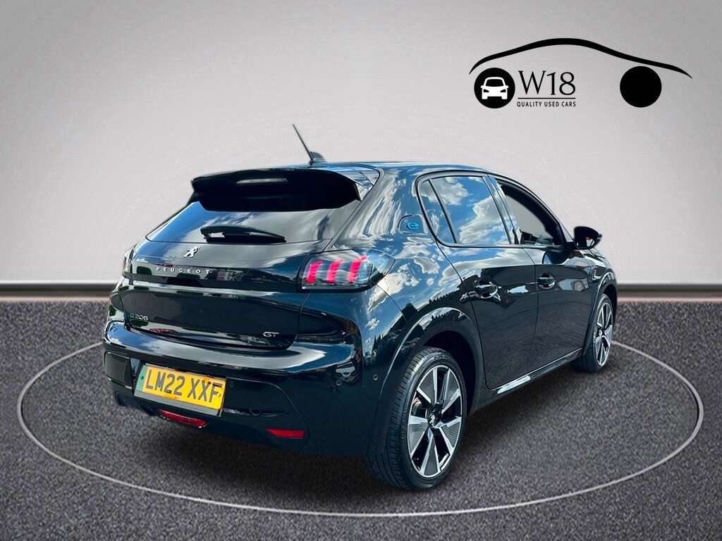 A 2022 PEUGEOT E-208 50kWh GT Premium Hatchback 5dr Electric Auto (7kW Charger) (136 ps) A 2022 PEUGEOT E-208 50kWh GT Premium Hatchback 5dr Electric Auto (7kW Charger) (136 ps)