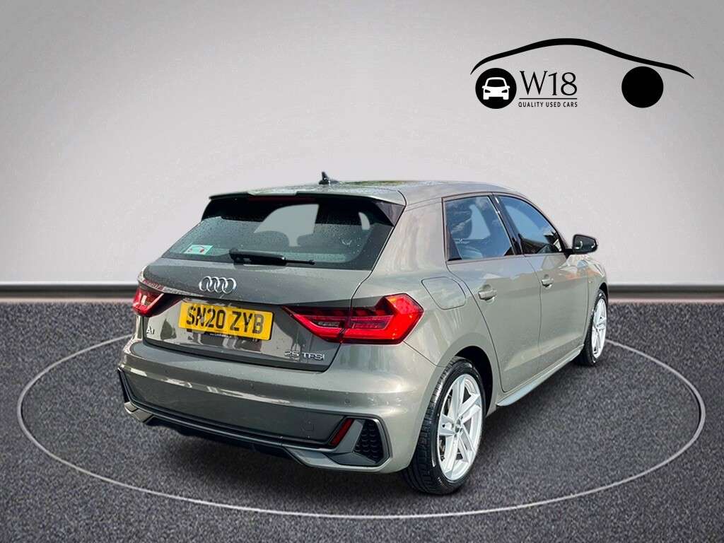 A 2020 AUDI A1 1.0 TFSI 25 S line Sportback 5dr Petrol Manual Euro 6 (s/s) (95 ps) A 2020 AUDI A1 1.0 TFSI 25 S line Sportback 5dr Petrol Manual Euro 6 (s/s) (95 ps)