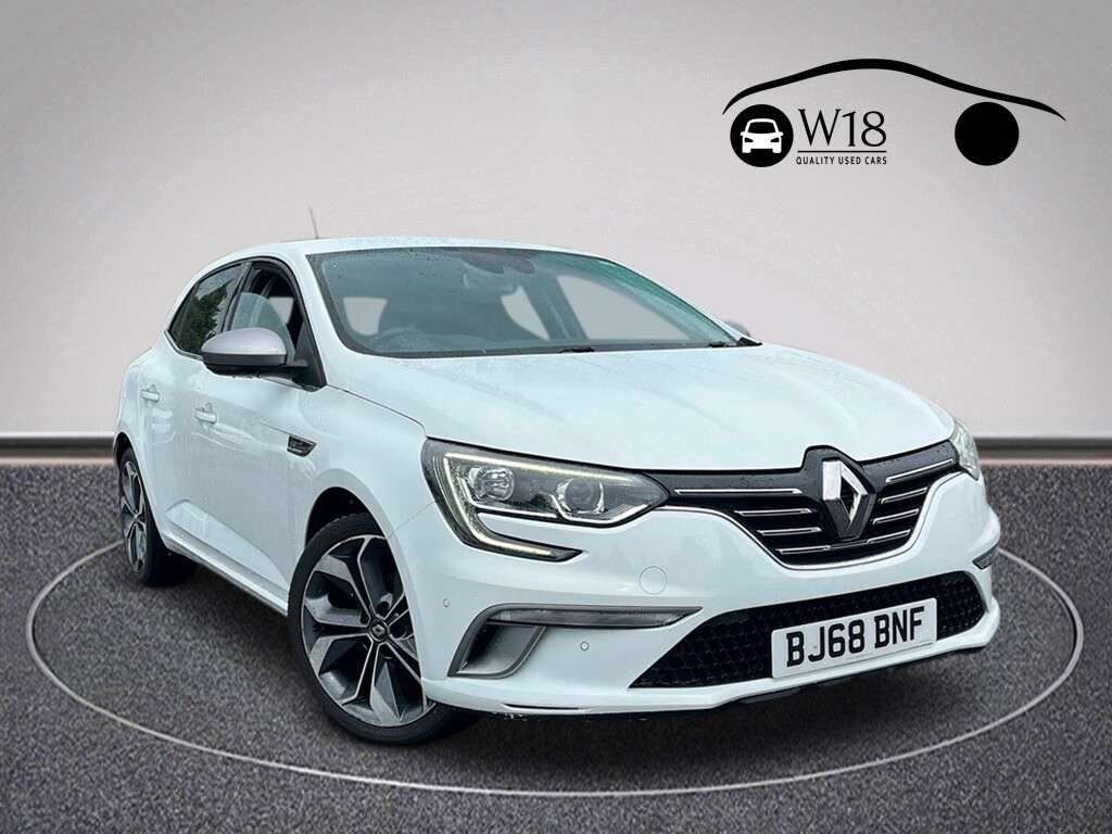 A 2018 RENAULT MEGANE 1.2 TCe GT Line Nav Hatchback 5dr Petrol Manual Euro 6 (s/s) (130 ps) A 2018 RENAULT MEGANE 1.2 TCe GT Line Nav Hatchback 5dr Petrol Manual Euro 6 (s/s) (130 ps)