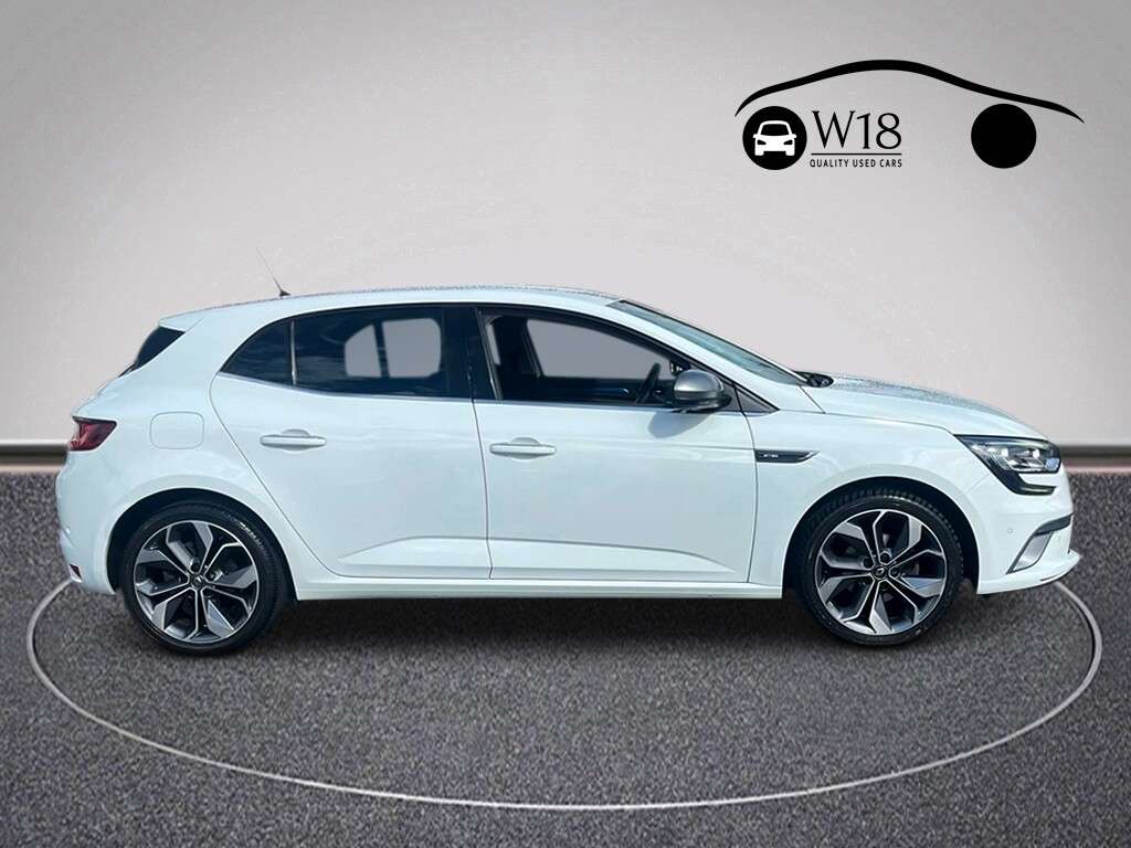 A 2018 RENAULT MEGANE 1.2 TCe GT Line Nav Hatchback 5dr Petrol Manual Euro 6 (s/s) (130 ps) A 2018 RENAULT MEGANE 1.2 TCe GT Line Nav Hatchback 5dr Petrol Manual Euro 6 (s/s) (130 ps)