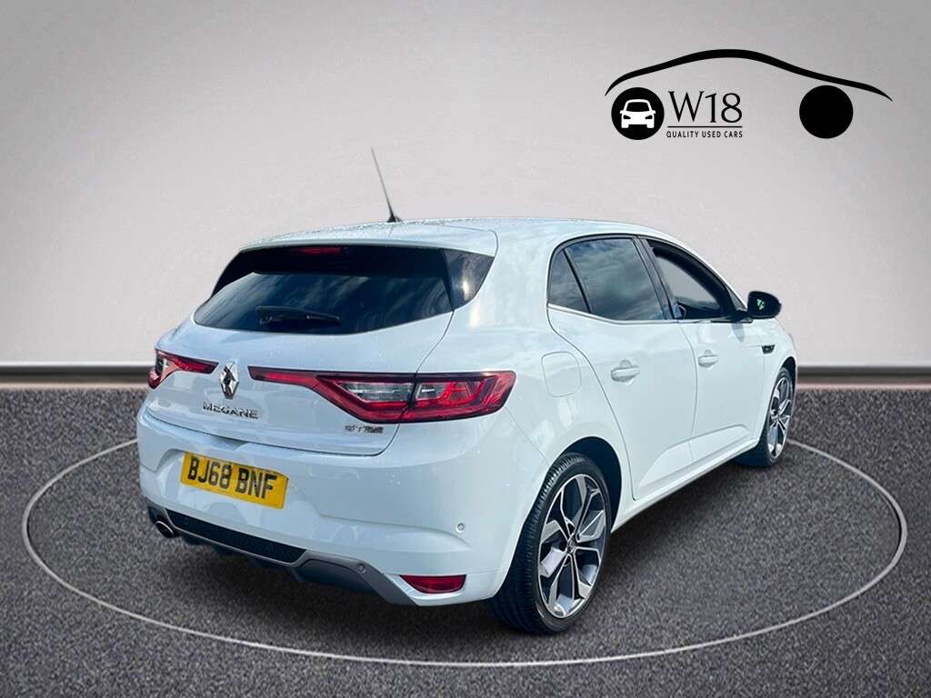 A 2018 RENAULT MEGANE 1.2 TCe GT Line Nav Hatchback 5dr Petrol Manual Euro 6 (s/s) (130 ps) A 2018 RENAULT MEGANE 1.2 TCe GT Line Nav Hatchback 5dr Petrol Manual Euro 6 (s/s) (130 ps)