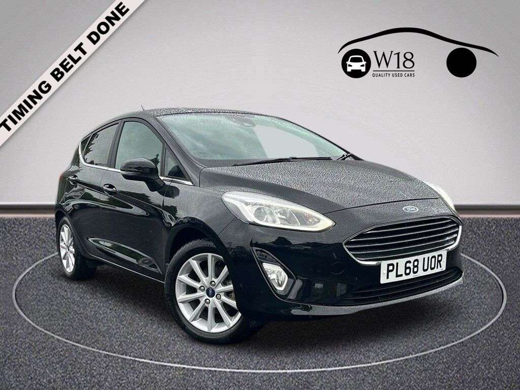 A 2018 FORD FIESTA 1.0T EcoBoost GPF Titanium Hatchback 5dr Petrol Manual Euro 6 (s/s) (125 ps A 2018 FORD FIESTA 1.0T EcoBoost GPF Titanium Hatchback 5dr Petrol Manual Euro 6 (s/s) (125 ps