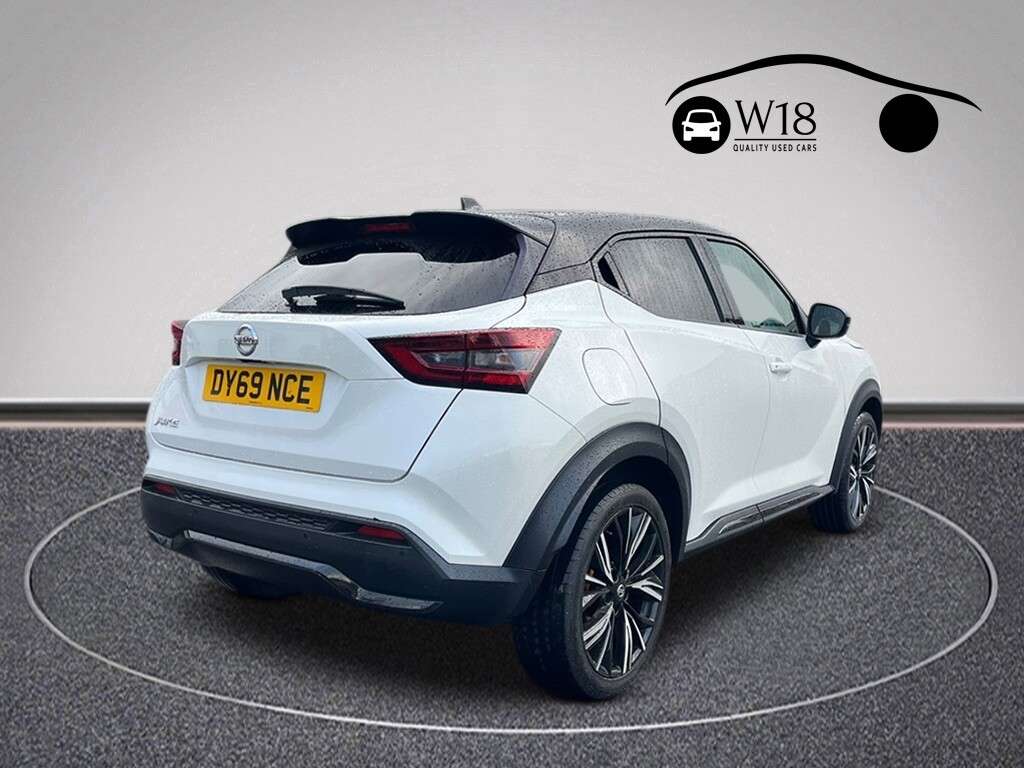 A 2019 NISSAN JUKE 1.0 DIG-T Tekna+ SUV 5dr Petrol Manual Euro 6 (s/s) (117 ps) A 2019 NISSAN JUKE 1.0 DIG-T Tekna+ SUV 5dr Petrol Manual Euro 6 (s/s) (117 ps)