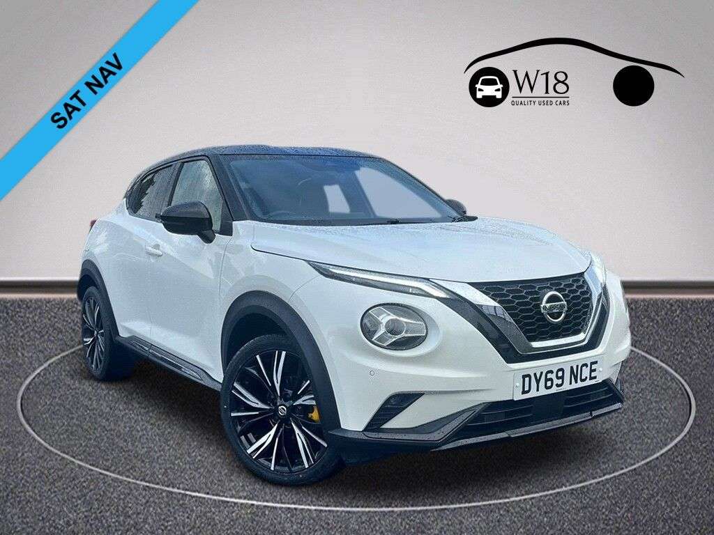 A 2019 NISSAN JUKE 1.0 DIG-T Tekna+ SUV 5dr Petrol Manual Euro 6 (s/s) (117 ps) A 2019 NISSAN JUKE 1.0 DIG-T Tekna+ SUV 5dr Petrol Manual Euro 6 (s/s) (117 ps)