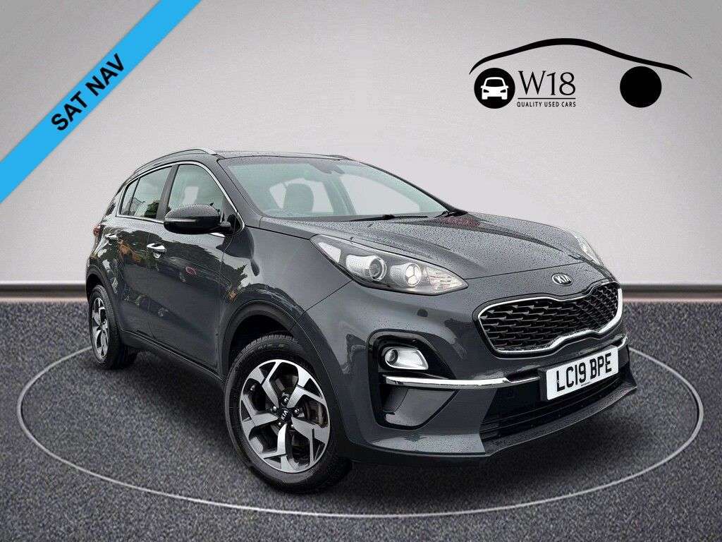 A 2019 KIA SPORTAGE 1.6 GDi 2 SUV 5dr Petrol Manual Euro 6 (s/s) (130 bhp) A 2019 KIA SPORTAGE 1.6 GDi 2 SUV 5dr Petrol Manual Euro 6 (s/s) (130 bhp)