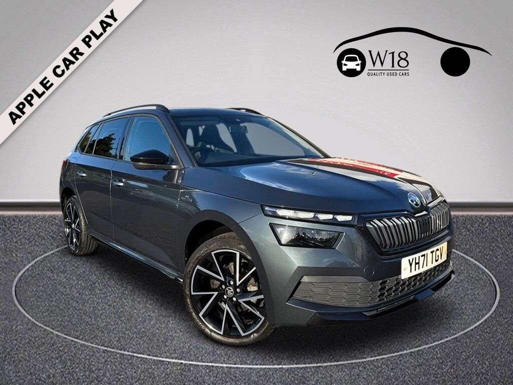 A 2021 SKODA KAMIQ 1.0 TSI Monte Carlo SUV 5dr Petrol Manual Euro 6 (s/s) (110 ps) A 2021 SKODA KAMIQ 1.0 TSI Monte Carlo SUV 5dr Petrol Manual Euro 6 (s/s) (110 ps)