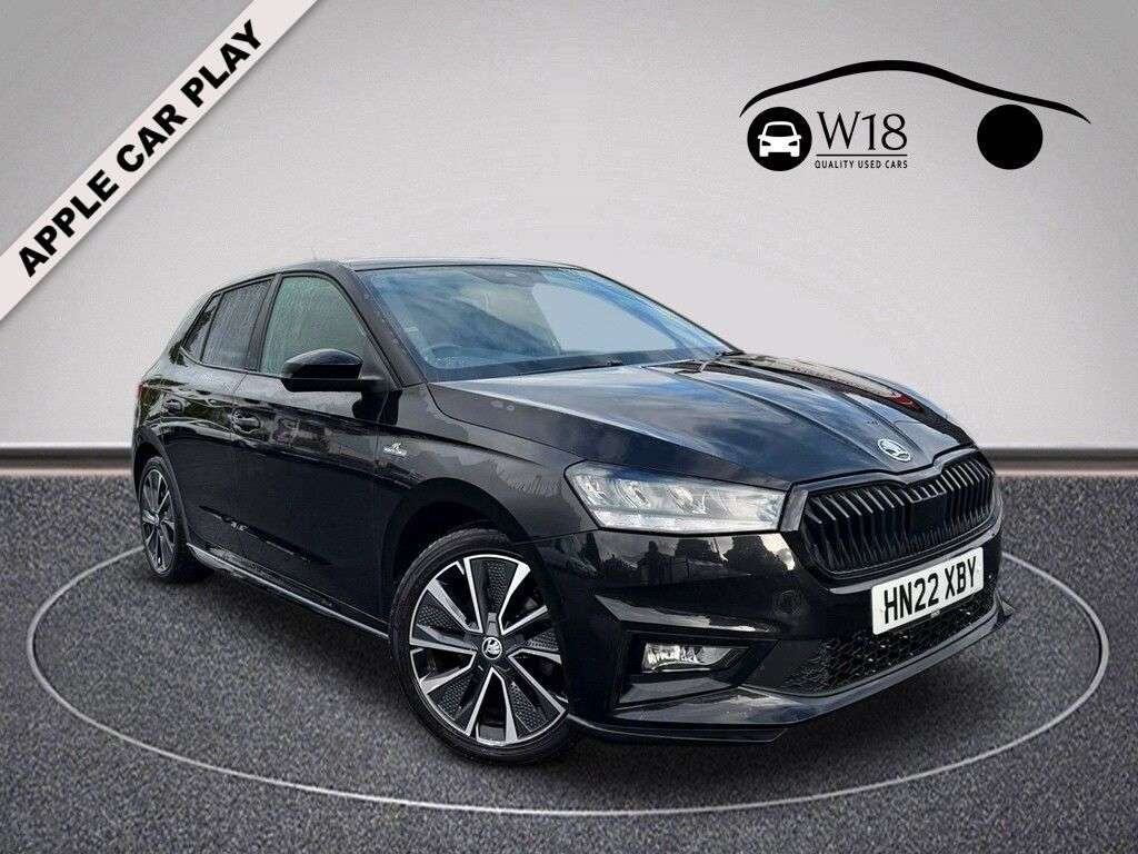 A 2022 SKODA FABIA 1.0 TSI Monte Carlo Hatchback 5dr Petrol Manual Euro 6 (s/s) (110 ps) A 2022 SKODA FABIA 1.0 TSI Monte Carlo Hatchback 5dr Petrol Manual Euro 6 (s/s) (110 ps)
