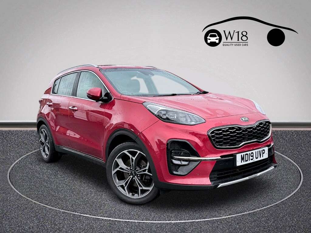A 2019 KIA SPORTAGE 1.6 CRDi GT-Line SUV 5dr Diesel Manual Euro 6 (s/s) (134 bhp) A 2019 KIA SPORTAGE 1.6 CRDi GT-Line SUV 5dr Diesel Manual Euro 6 (s/s) (134 bhp)