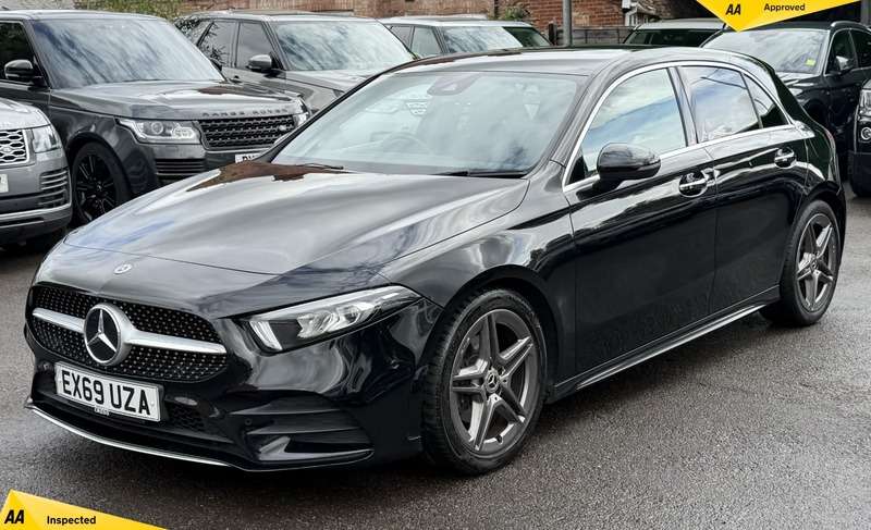 A 2019 MERCEDES-BENZ A CLASS 1.3 A180 AMG Line (Premium) Hatchback 5dr Petrol 7G-DCT Euro 6 (s/s) (136 ps) A 2019 MERCEDES-BENZ A CLASS 1.3 A180 AMG Line (Premium) Hatchback 5dr Petrol 7G-DCT Euro 6 (s/s) (136 ps)