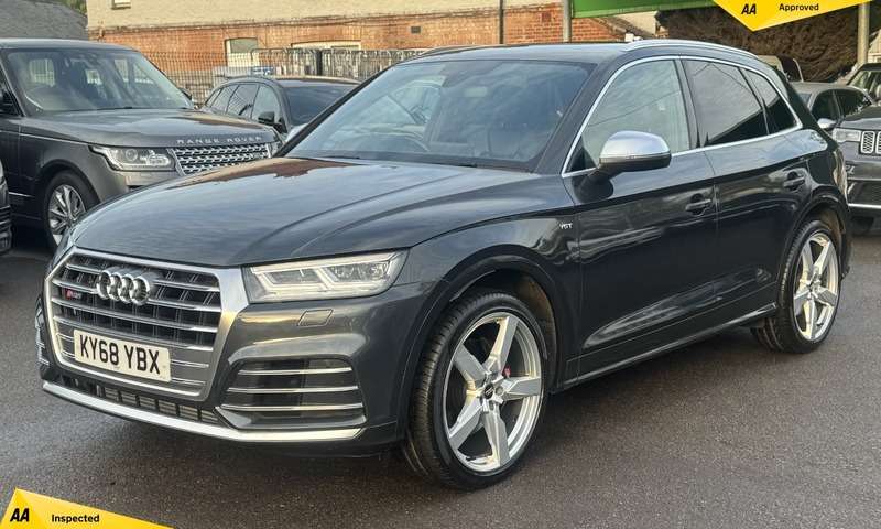 A 2018 AUDI SQ5 3.0 TFSI V6 SUV 5dr Petrol Tiptronic quattro Euro 6 (s/s) (354 ps) A 2018 AUDI SQ5 3.0 TFSI V6 SUV 5dr Petrol Tiptronic quattro Euro 6 (s/s) (354 ps)