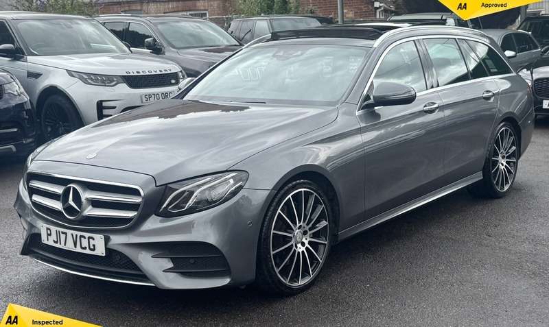 A 2017 MERCEDES-BENZ E CLASS 2.0 E220d AMG Line (Premium) Estate 5dr Diesel G-Tronic+ Euro 6 (s/s) (194 ps) A 2017 MERCEDES-BENZ E CLASS 2.0 E220d AMG Line (Premium) Estate 5dr Diesel G-Tronic+ Euro 6 (s/s) (194 ps)