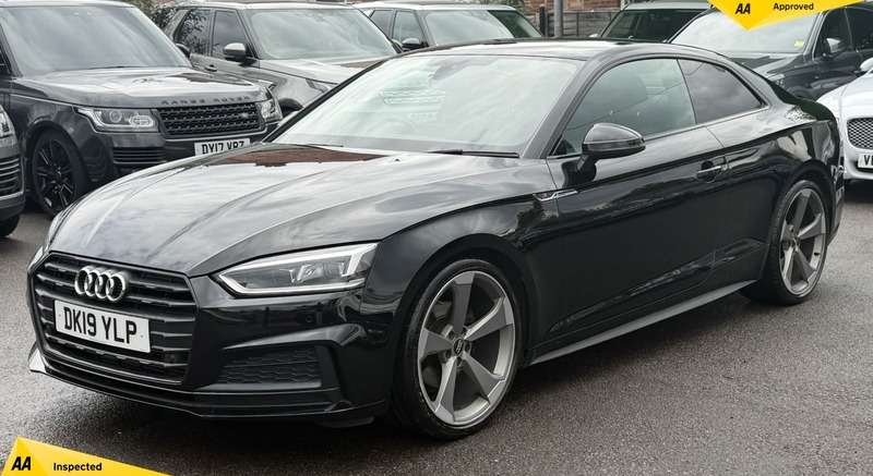 A 2019 AUDI A5 2.0 TFSI 35 Black Edition Coupe 2dr Petrol S Tronic Euro 6 (s/s) (150 ps) A 2019 AUDI A5 2.0 TFSI 35 Black Edition Coupe 2dr Petrol S Tronic Euro 6 (s/s) (150 ps)