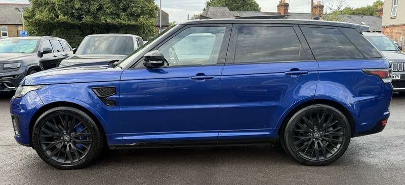A 2016 LAND ROVER RANGE ROVER SPORT 5.0 V8 SVR SUV 5dr Petrol Auto 4WD Euro 6 (s/s) (550 ps) A 2016 LAND ROVER RANGE ROVER SPORT 5.0 V8 SVR SUV 5dr Petrol Auto 4WD Euro 6 (s/s) (550 ps)