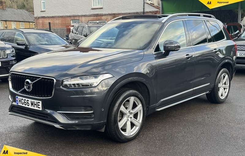 A 2016 VOLVO XC90 2.0h T8 Twin Engine 9.2kWh Momentum SUV 5dr Petrol Plug-in Hybrid Auto 4WD Euro 6 (s/s) (407 ps) A 2016 VOLVO XC90 2.0h T8 Twin Engine 9.2kWh Momentum SUV 5dr Petrol Plug-in Hybrid Auto 4WD Euro 6 (s/s) (407 ps)