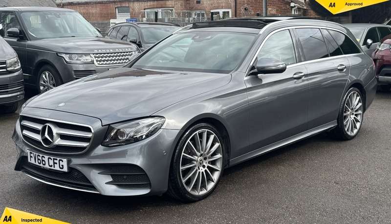 A 2016 MERCEDES-BENZ E CLASS 2.0 E220d AMG Line (Premium Plus) Estate 5dr Diesel G-Tronic+ Euro 6 (s/s) (194 ps) A 2016 MERCEDES-BENZ E CLASS 2.0 E220d AMG Line (Premium Plus) Estate 5dr Diesel G-Tronic+ Euro 6 (s/s) (194 ps)