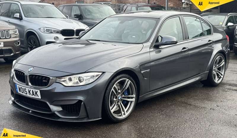 A 2015 BMW M3 3.0 BiTurbo Saloon 4dr Petrol DCT Euro 6 (s/s) (431 ps) A 2015 BMW M3 3.0 BiTurbo Saloon 4dr Petrol DCT Euro 6 (s/s) (431 ps)