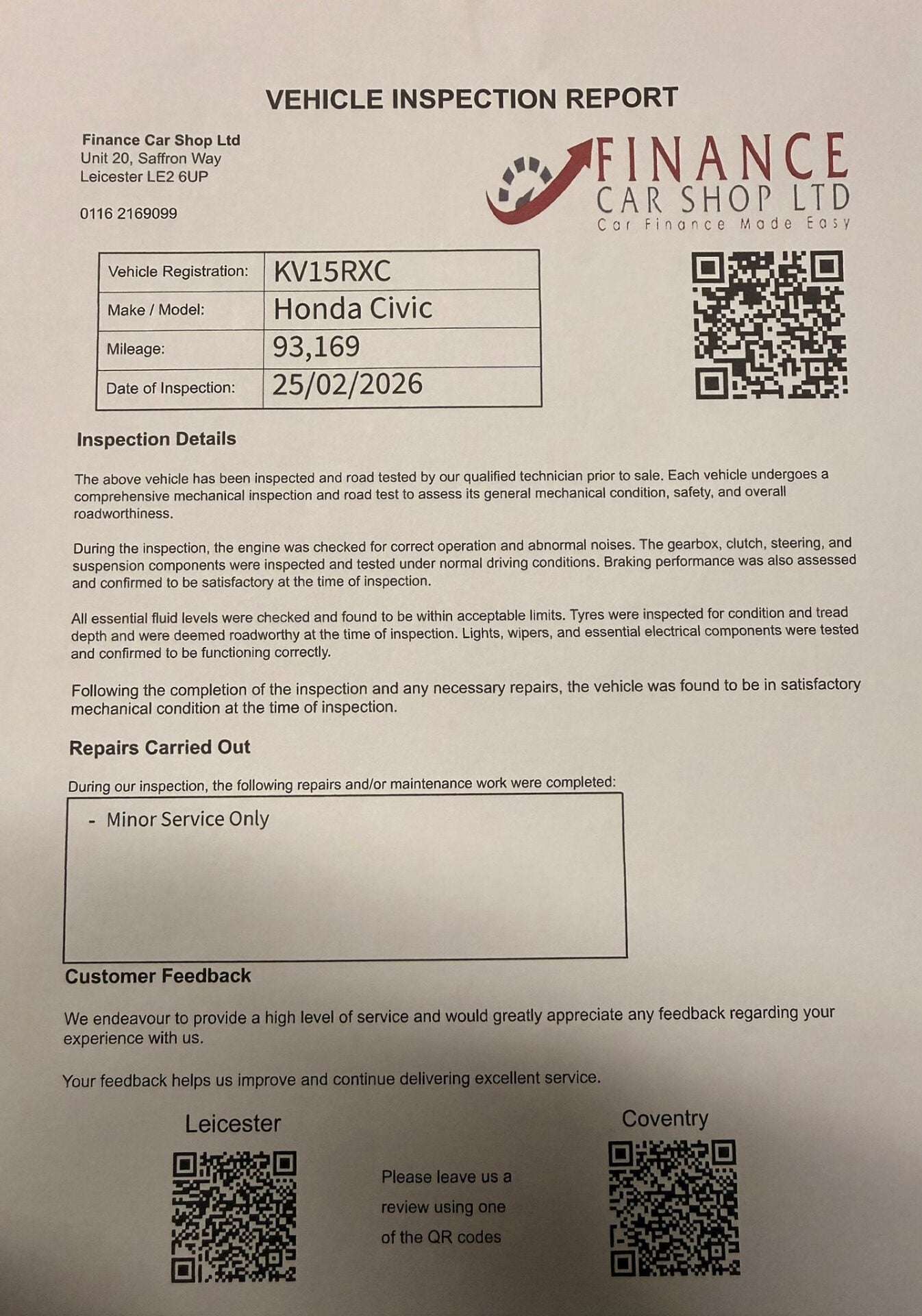 A 2015 HONDA CIVIC I-VTEC SE PLUS A 2015 HONDA CIVIC I-VTEC SE PLUS