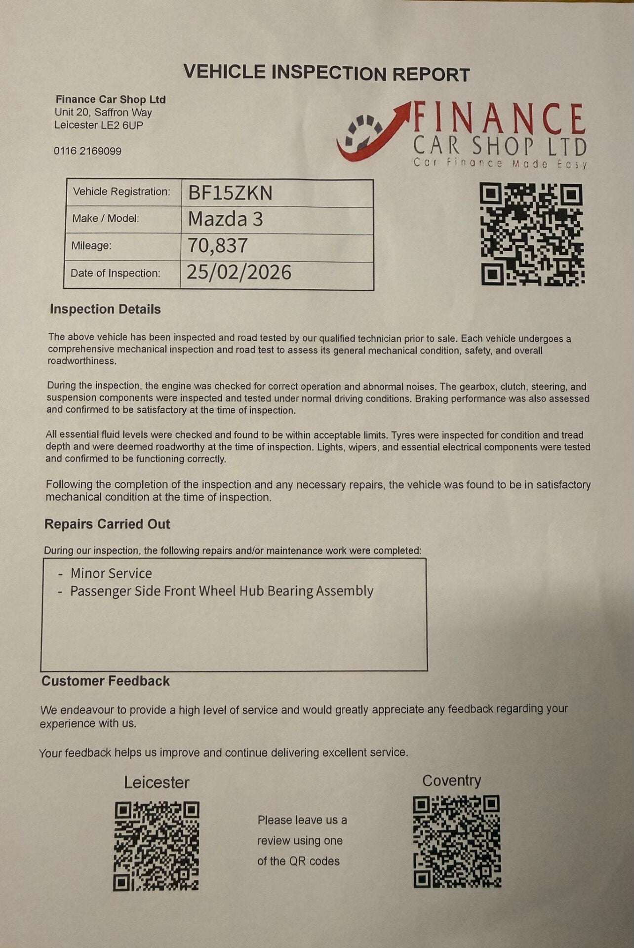 2015 MAZDA 3 2015 MAZDA 3