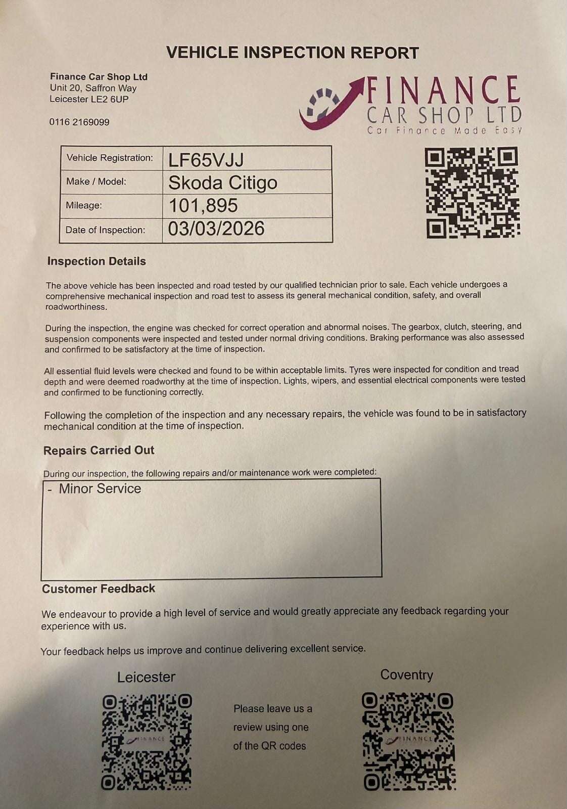 2015 SKODA CITIGO 2015 SKODA CITIGO