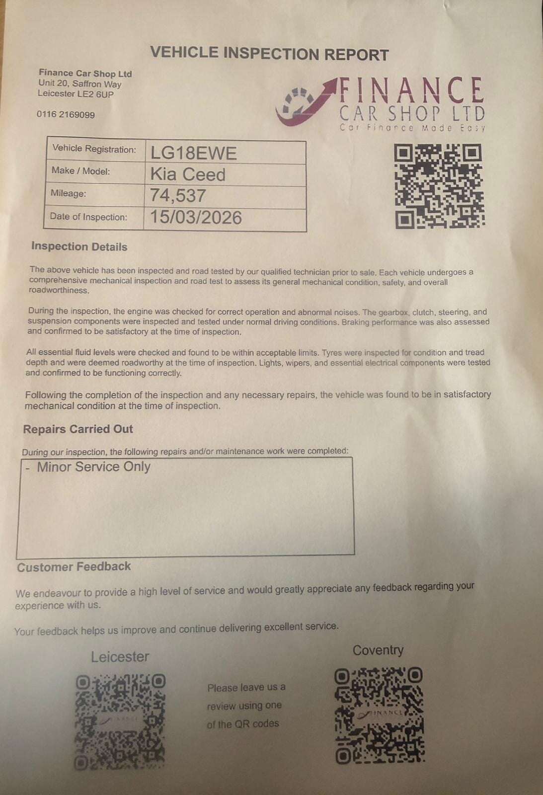 2018 KIA CEED 2018 KIA CEED