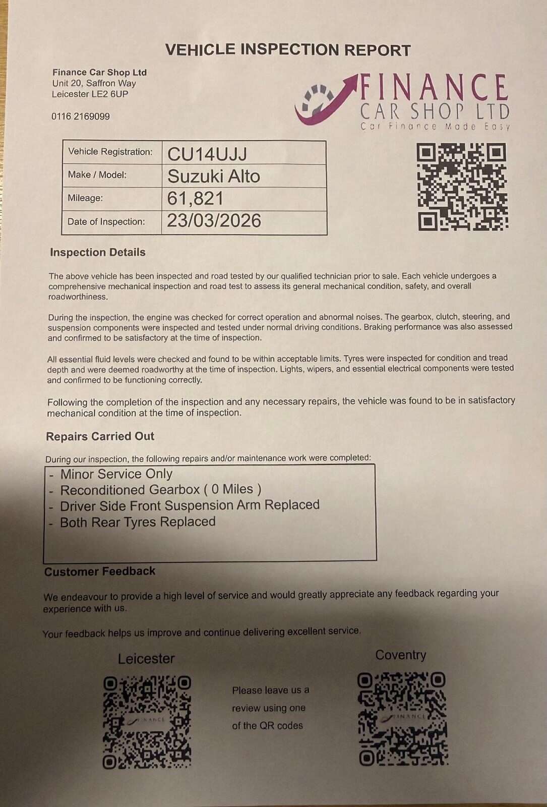 2014 SUZUKI ALTO 2014 SUZUKI ALTO