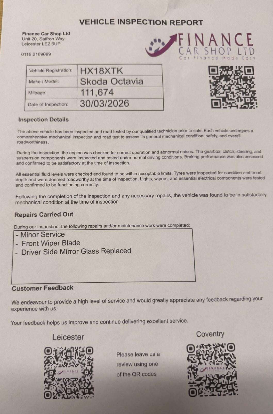 A 2018 SKODA OCTAVIA SE TSI A 2018 SKODA OCTAVIA SE TSI