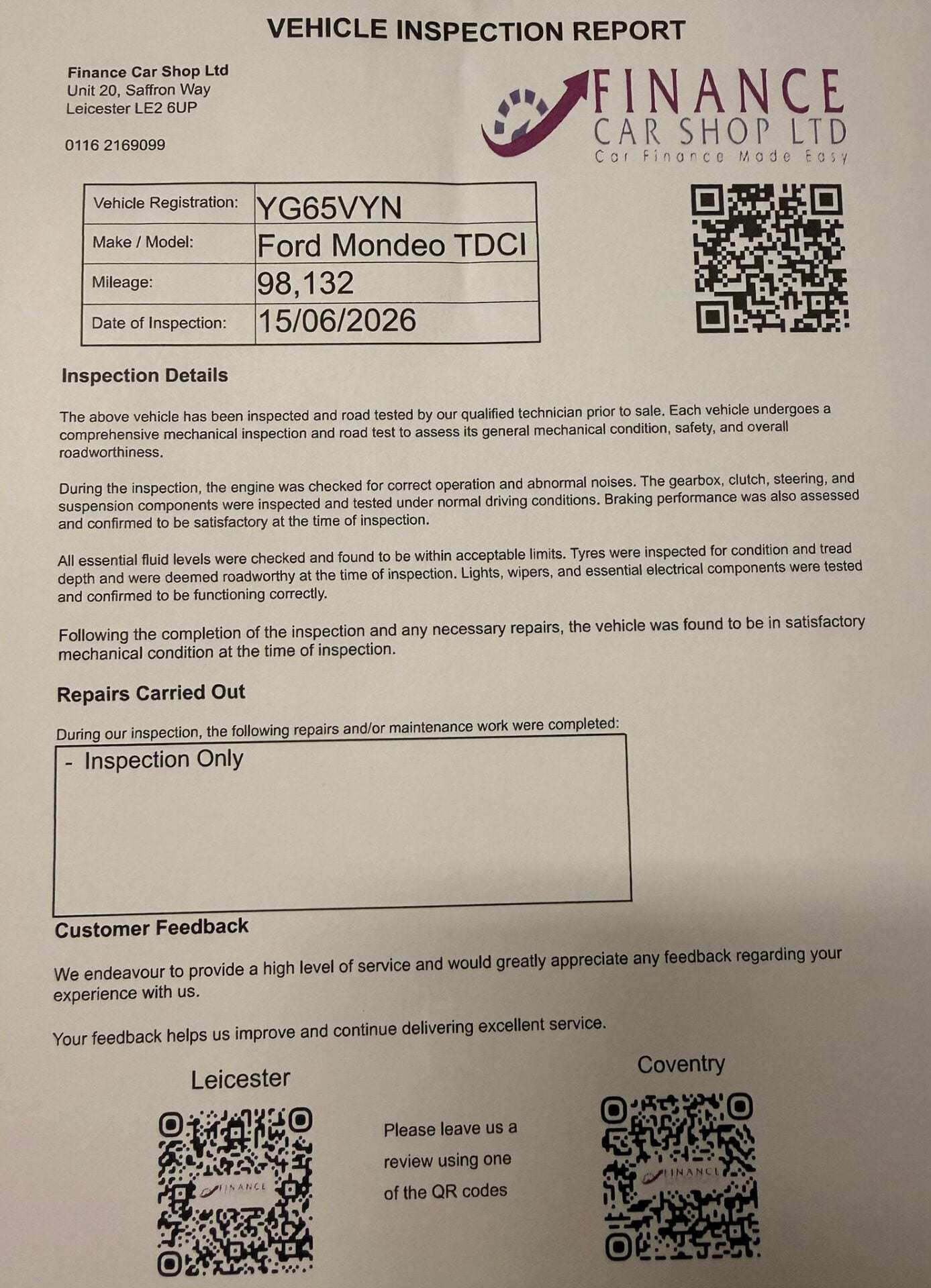 A 2015 FORD MONDEO TITANIUM TDCI A 2015 FORD MONDEO TITANIUM TDCI