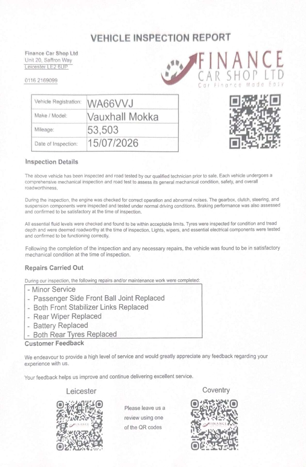 A 2016 VAUXHALL MOKKA EXCLUSIV CDTI A 2016 VAUXHALL MOKKA EXCLUSIV CDTI