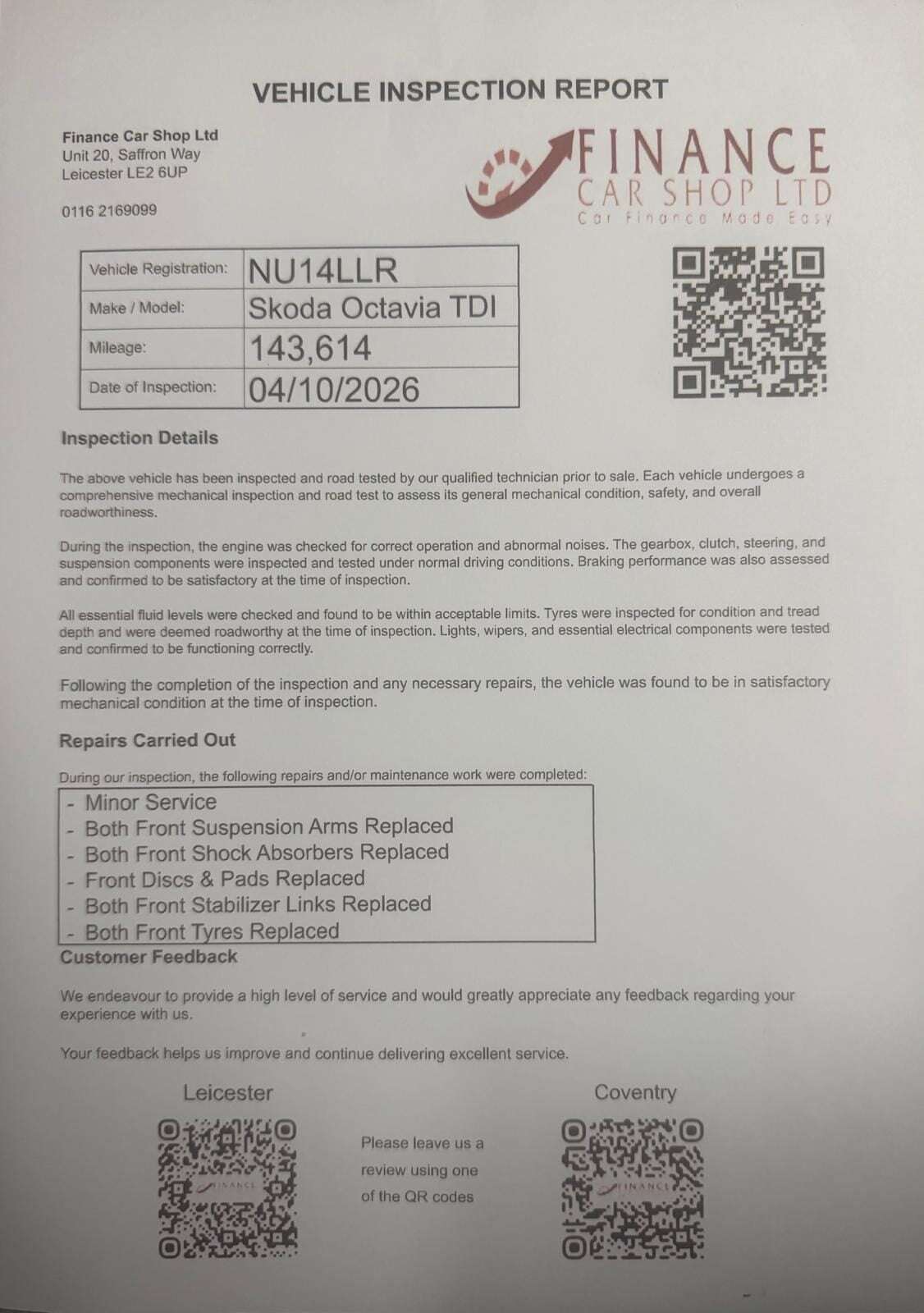 2014 SKODA OCTAVIA 2014 SKODA OCTAVIA