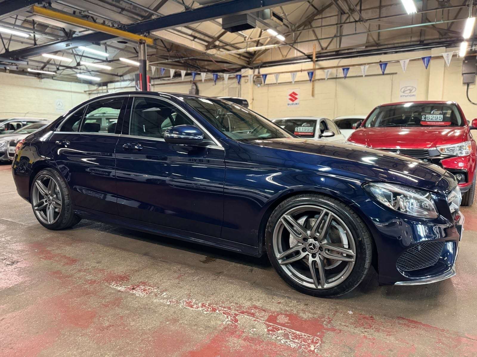A 2018 MERCEDES-BENZ C CLASS C 220 D AMG LINE A 2018 MERCEDES-BENZ C CLASS C 220 D AMG LINE