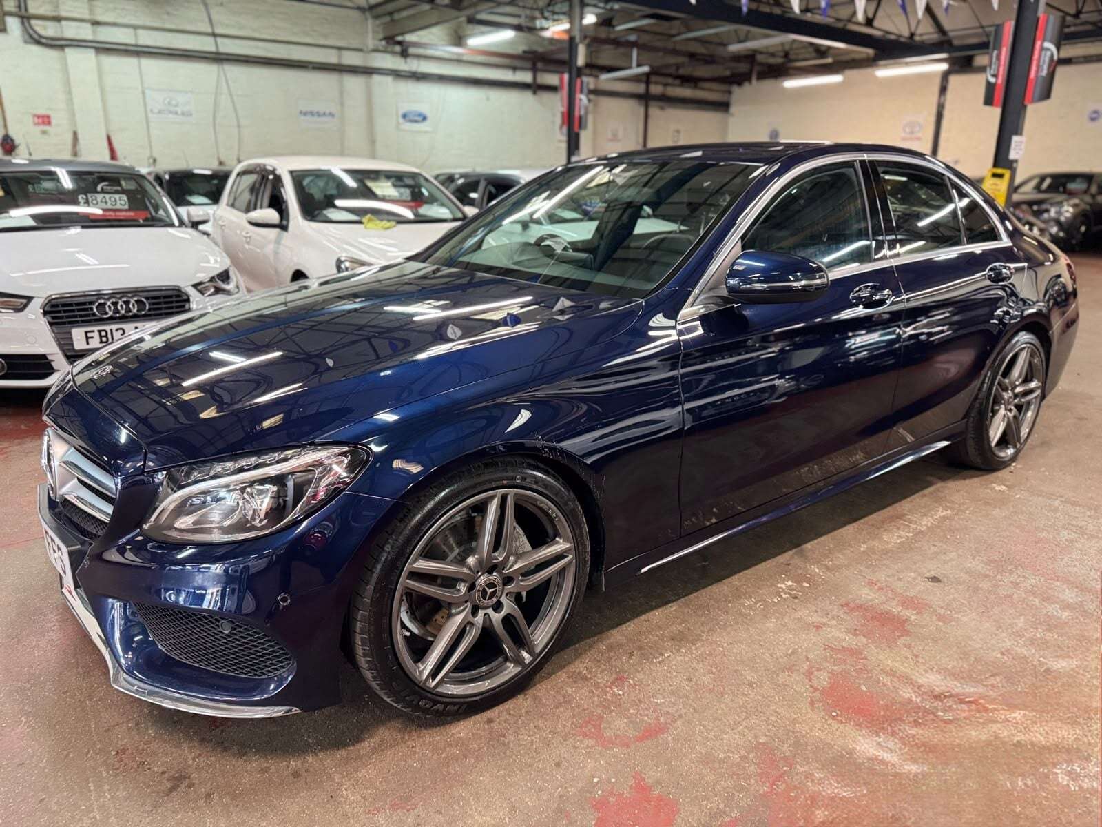 A 2018 MERCEDES-BENZ C CLASS C 220 D AMG LINE A 2018 MERCEDES-BENZ C CLASS C 220 D AMG LINE