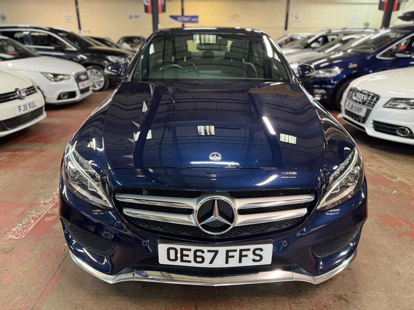 A 2018 MERCEDES-BENZ C CLASS C 220 D AMG LINE A 2018 MERCEDES-BENZ C CLASS C 220 D AMG LINE