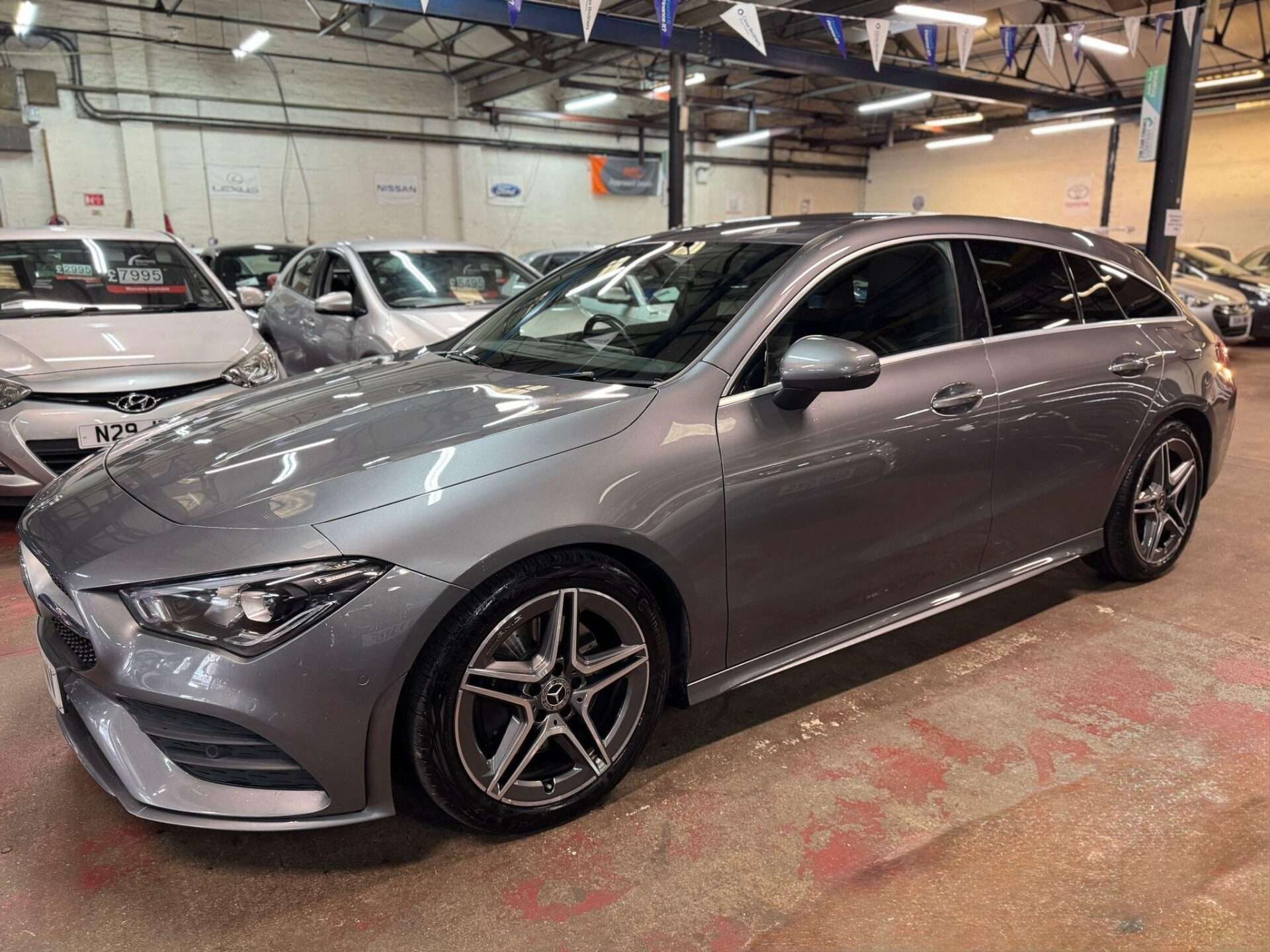 A 2020 MERCEDES-BENZ CLA CLASS 1.3 CLA200 AMG Line Shooting Brake 7G-DCT Euro 6 (s/s) 5dr A 2020 MERCEDES-BENZ CLA CLASS 1.3 CLA200 AMG Line Shooting Brake 7G-DCT Euro 6 (s/s) 5dr