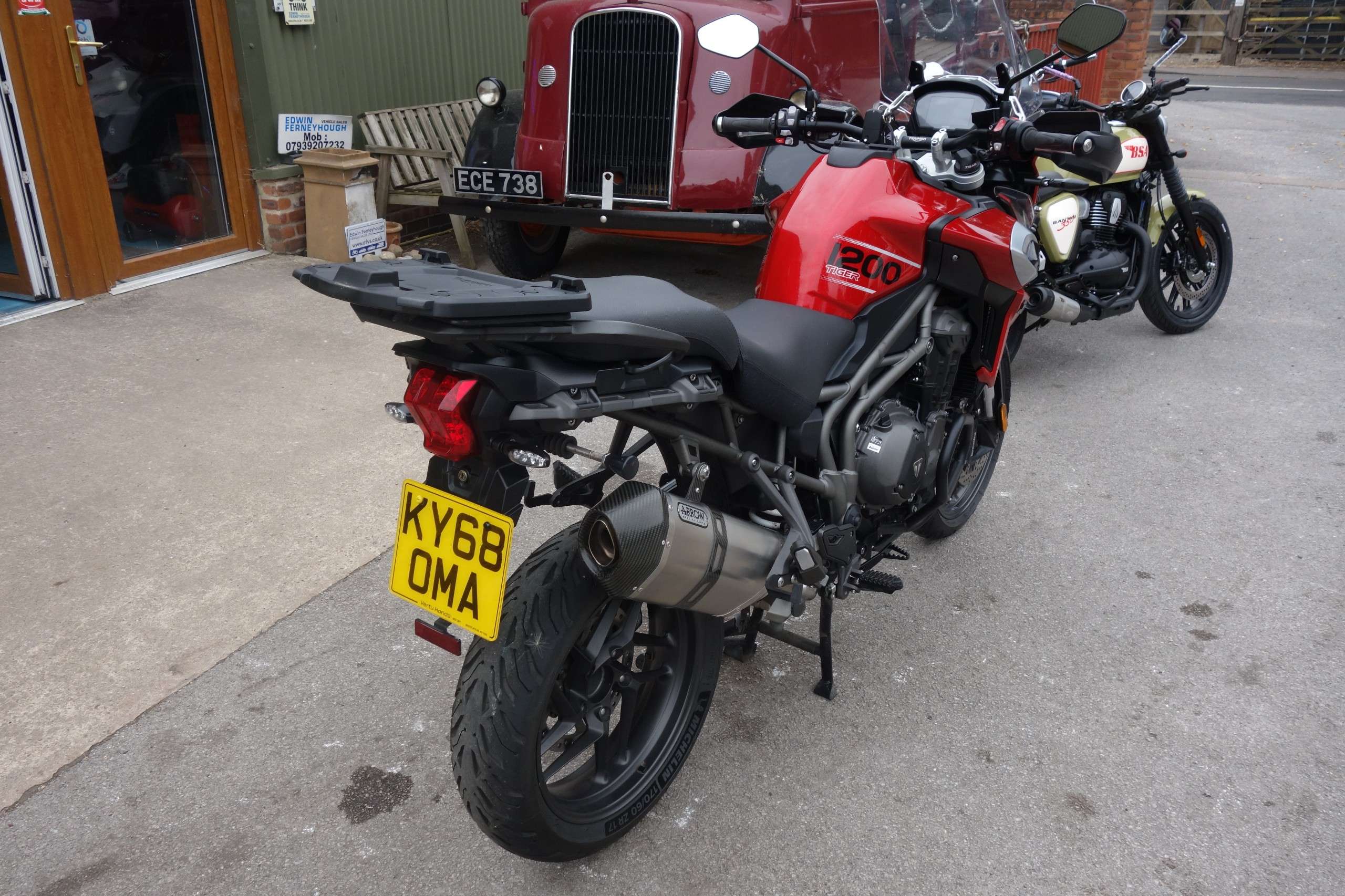 A 2018 TRIUMPH TIGER 1200 XRT Adventure Petrol Manual Euro 4 (141 ps) A 2018 TRIUMPH TIGER 1200 XRT Adventure Petrol Manual Euro 4 (141 ps)