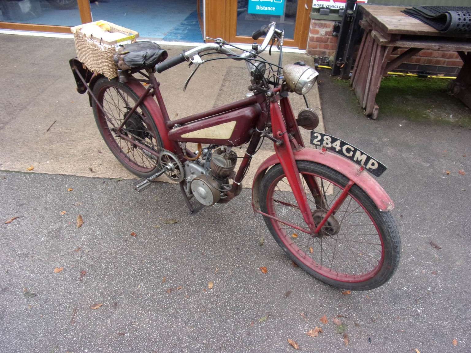 1955 NEW HUDSON AUTOCYCLE 1955 NEW HUDSON AUTOCYCLE