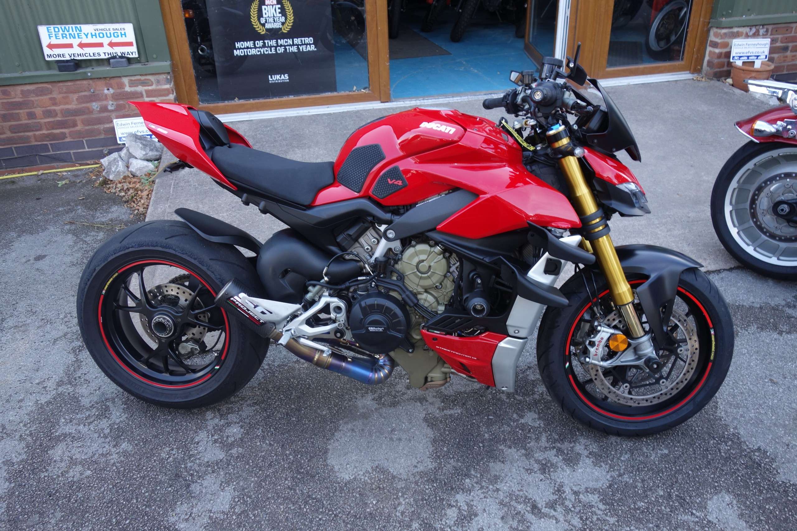 2022 DUCATI STREETFIGHTER V4S 2022 DUCATI STREETFIGHTER V4S