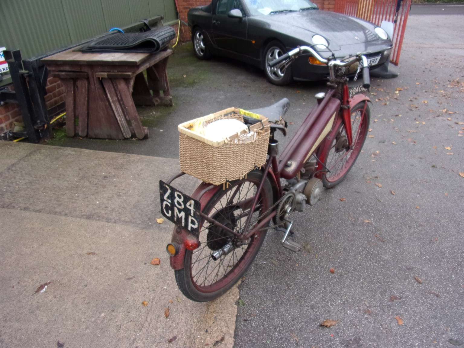 1955 NEW HUDSON AUTOCYCLE 1955 NEW HUDSON AUTOCYCLE