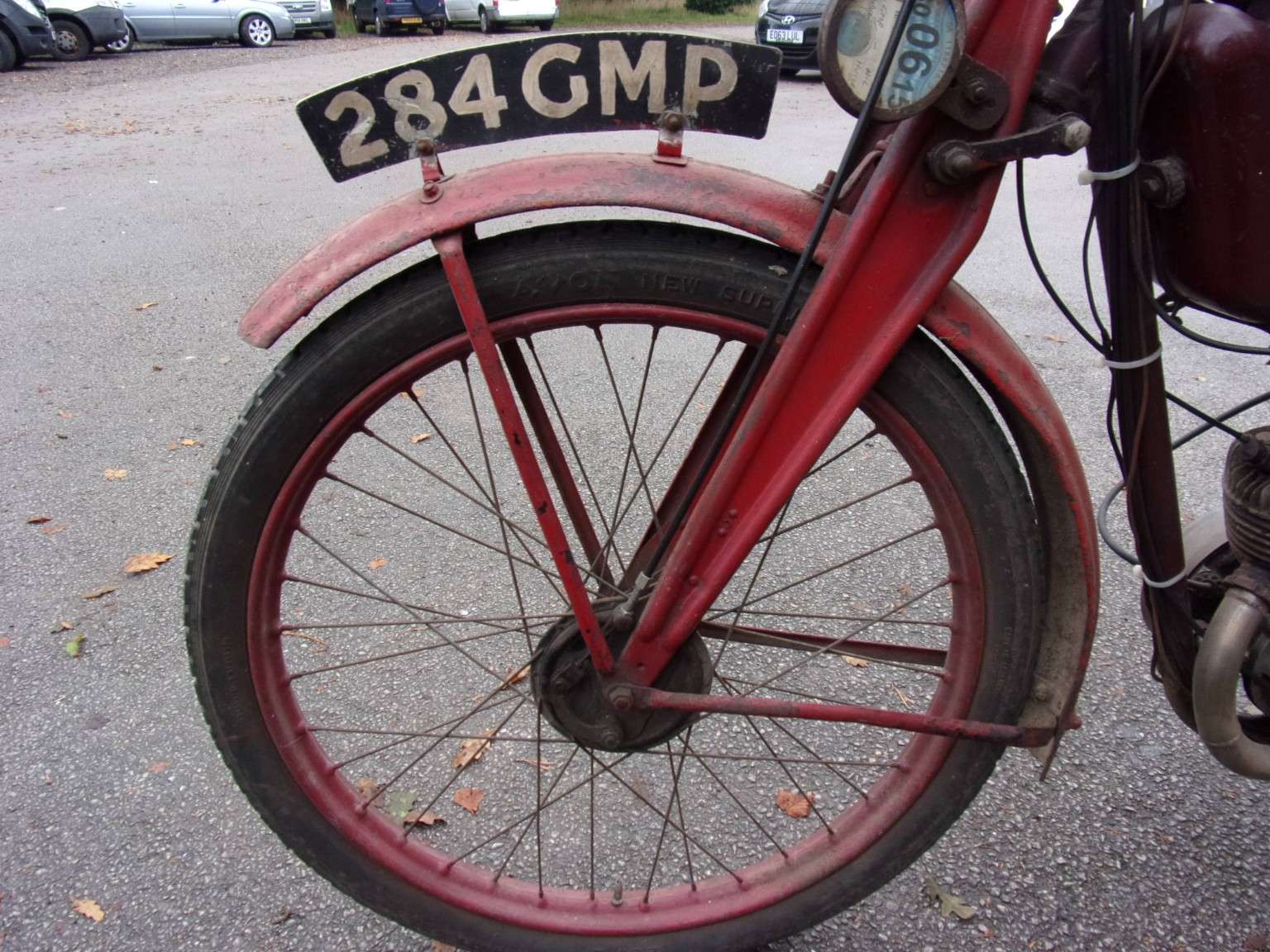 1955 NEW HUDSON AUTOCYCLE 1955 NEW HUDSON AUTOCYCLE